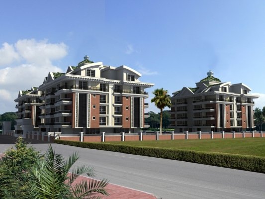 Antalya Konyaaltı Hurma Mahallesi Denize 1700 Metre Mesafede Satılık 1+1 Giriş ,2+1 Katlarda ve 3+1 Dublex Daireler